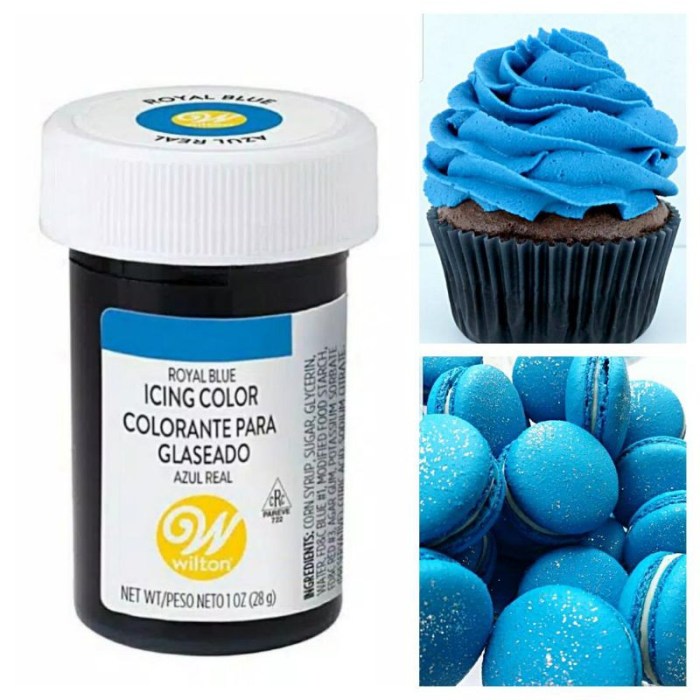 Royal blue food coloring