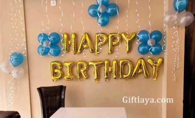 Easy decoration ideas for birthday