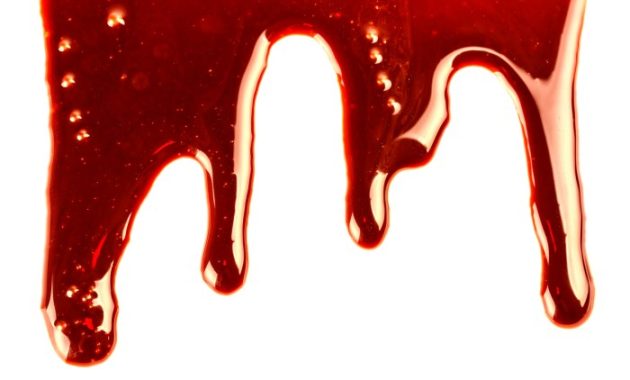 Food coloring fake blood