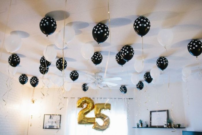 Decoration for 25th birthday