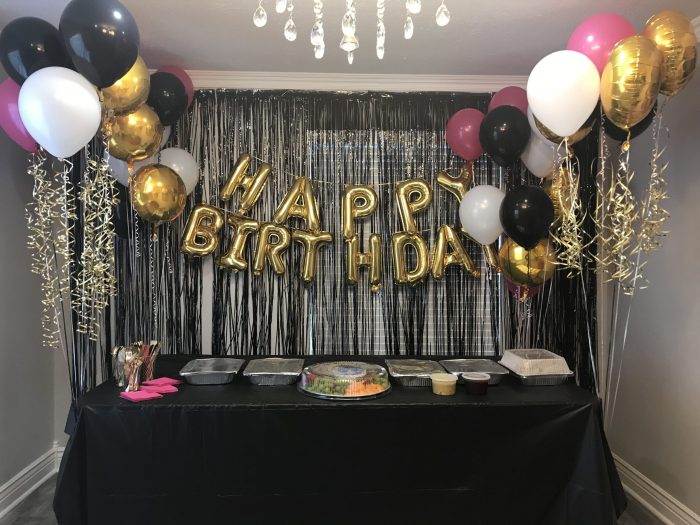 Simple 18th birthday decoration ideas at home