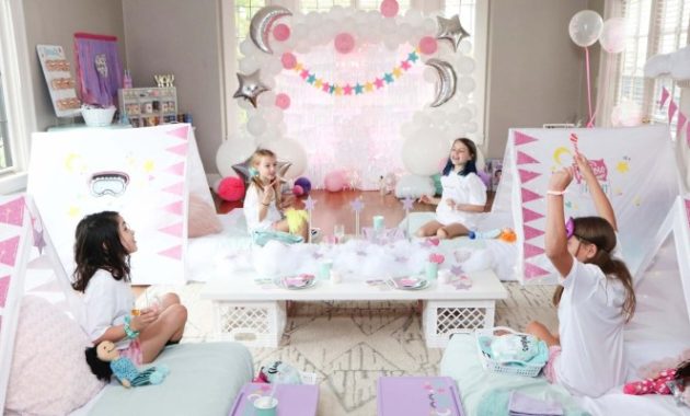 Slumber party decoration ideas