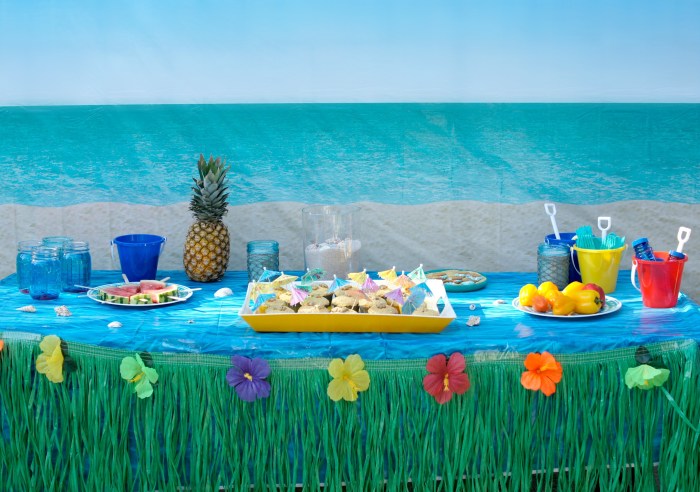 Beach party decoration ideas