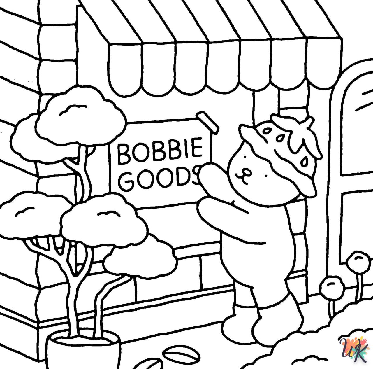 Bobbie goods coloring page