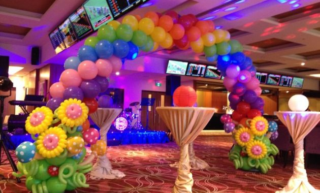 Balloon decoration for birthday party ideas