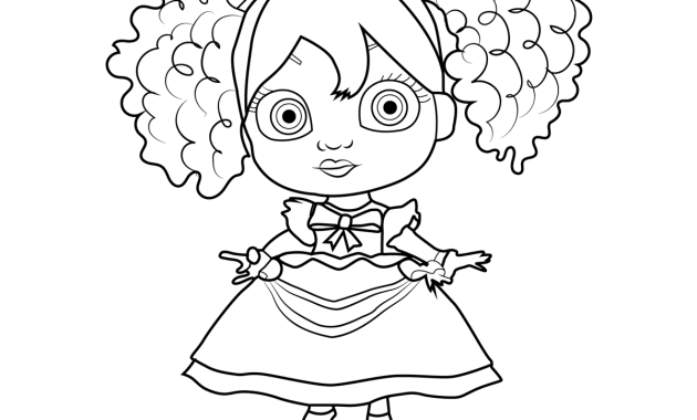 Poppy playtime coloring pages