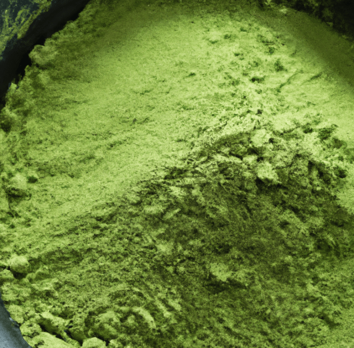 Electric green food coloring