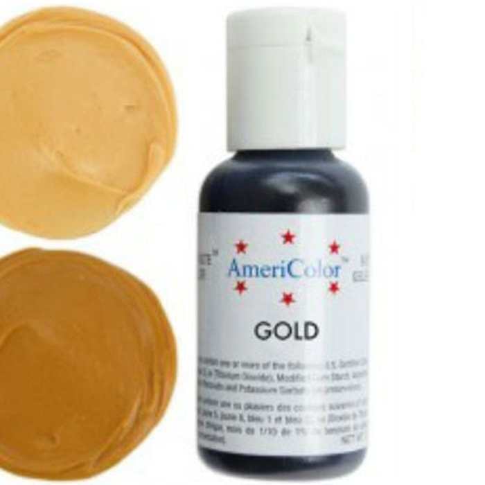 Americolor gold food coloring