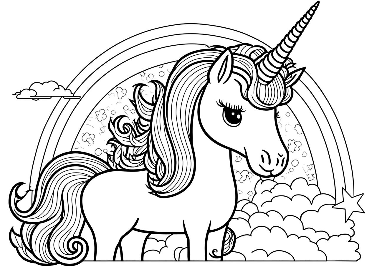 Coloring unicorn adult pages colorful colouring printable unicorns book pdf color hard kids mandala fairy favecrafts animal choose board simple