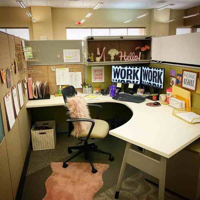 Cubicle birthday decoration ideas