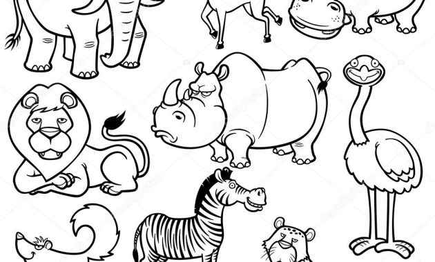 Animals coloring pages printable