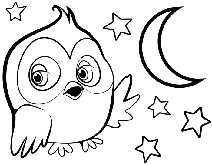 Easy coloring pages