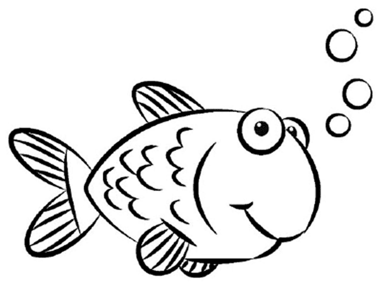 Fish coloring pages