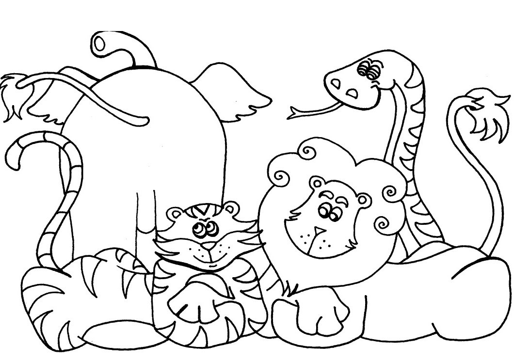 Coloring pages for preschoolers