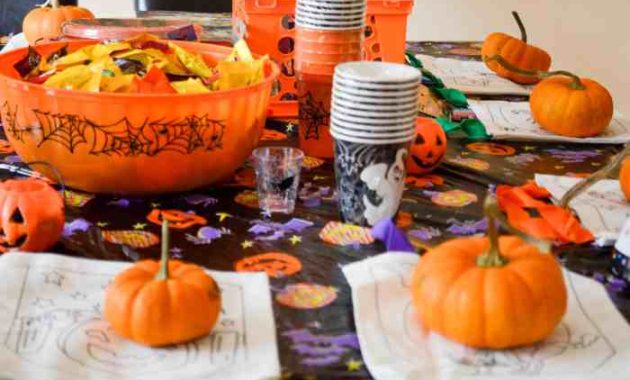 Halloween birthday party decoration ideas