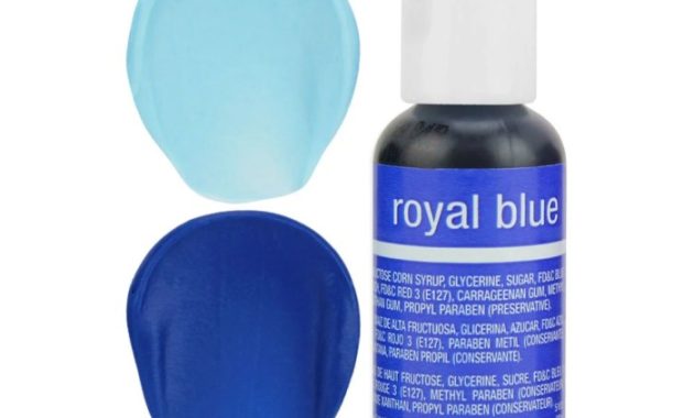 Royal blue food coloring