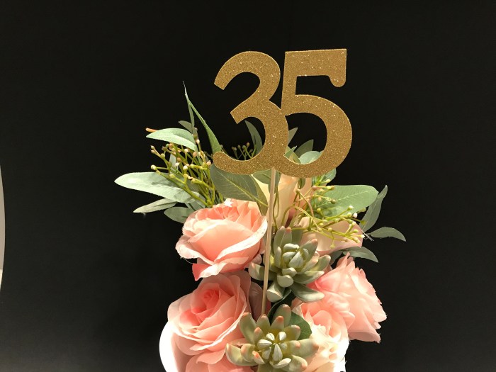 35th birthday decoration ideas