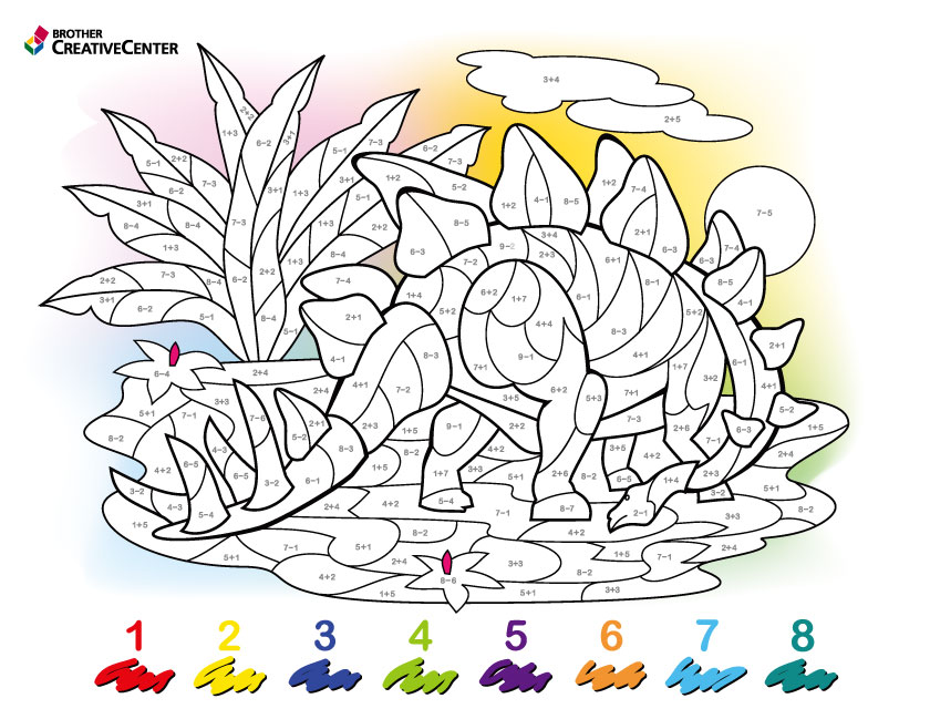 Math coloring pages