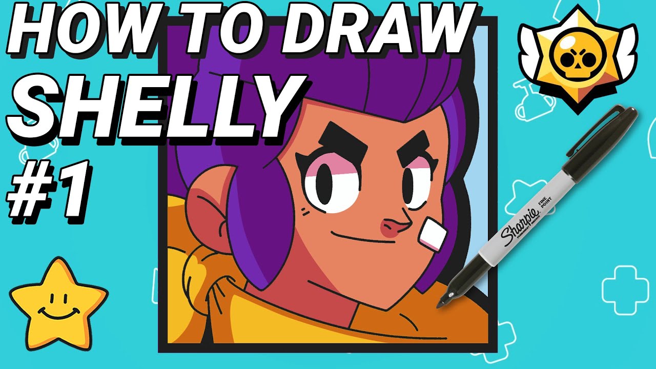 Shelly coloring page