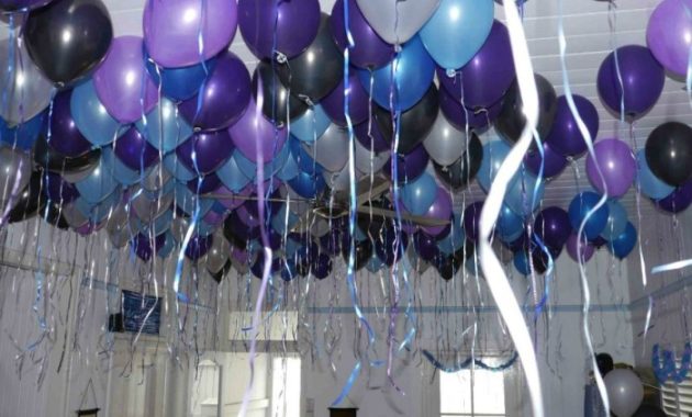 Balloon decoration for birthday parties