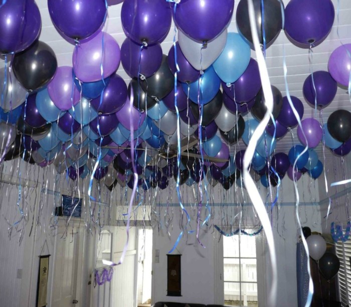 Balloon decoration for birthday parties