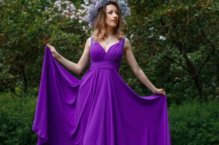 Lavender wedding guest dresses