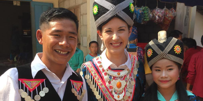 Wedding lao laos traditional clothes attire