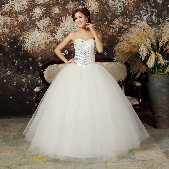 Huge princess wedding dresses