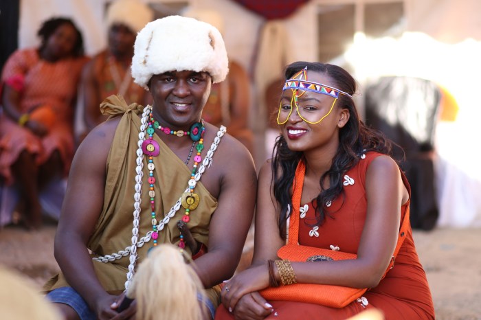 Kenya traditional wedding dress