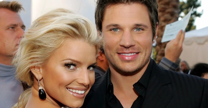 Jessica simpson wedding dress nick lachey